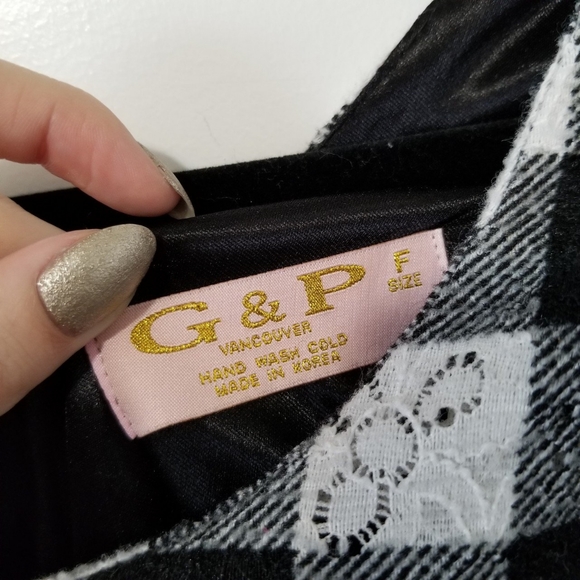 G&P Gingham Mini Dress - Picture 5 of 5